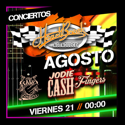 Concierto de Jodie Cash Fingers