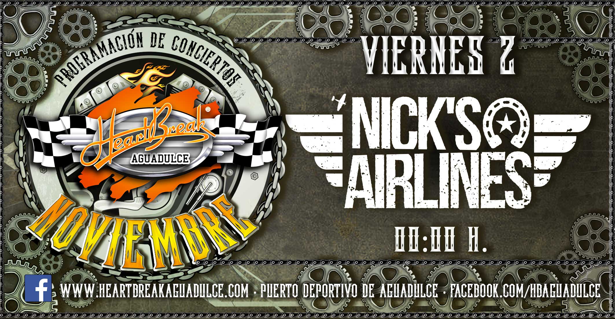 Concierto de Nicks Airlines