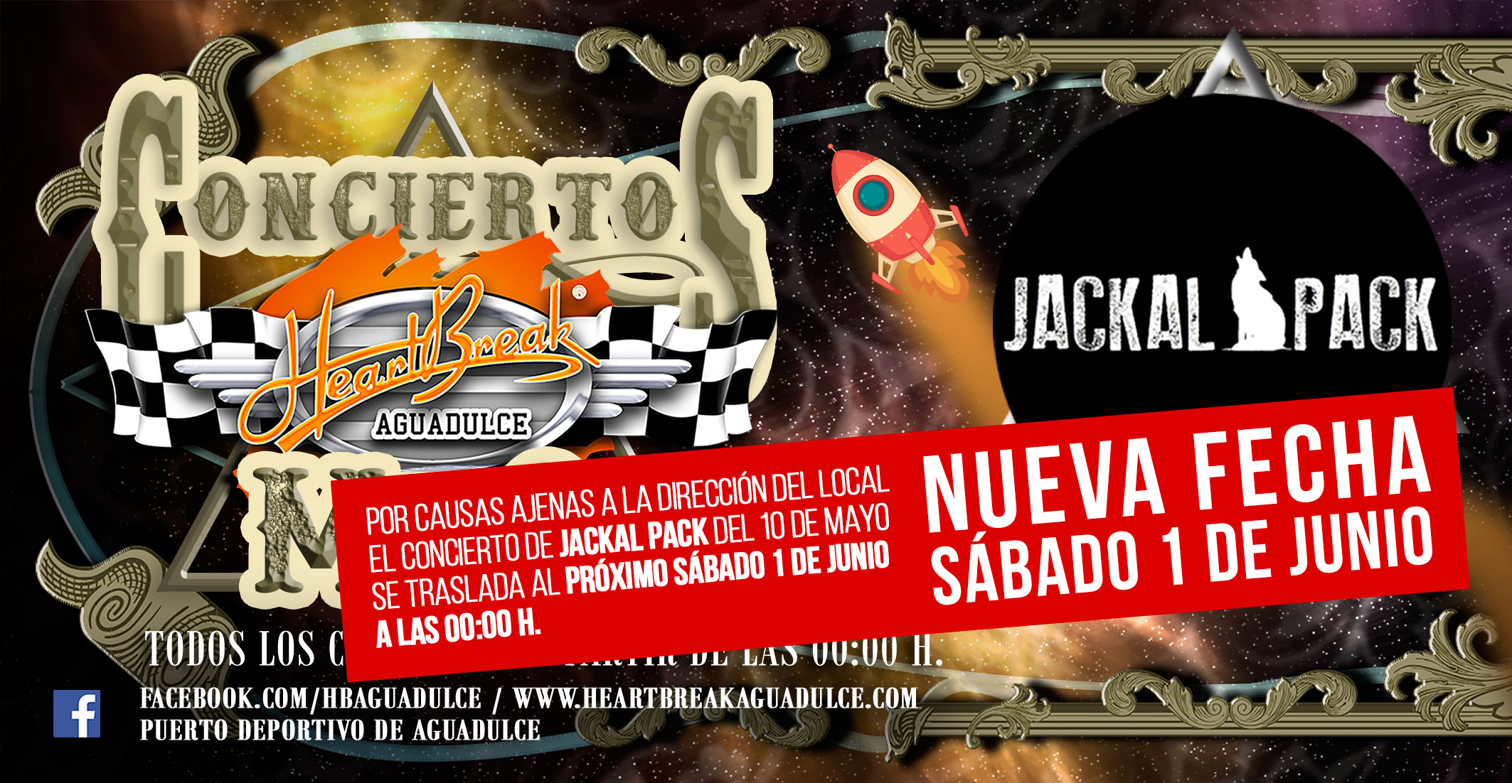 Concierto de Jackal Pack