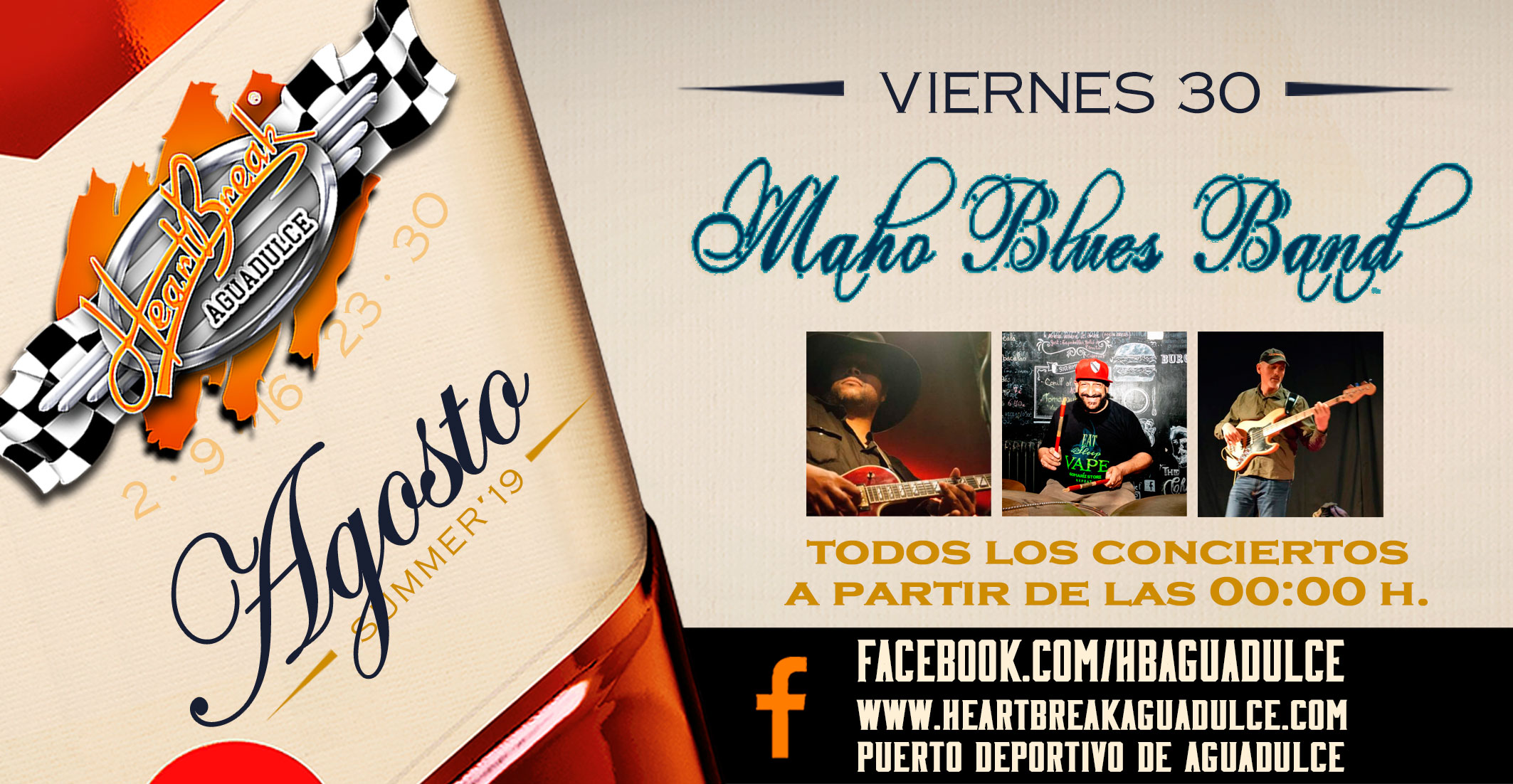 Concierto de Maho Blues Band