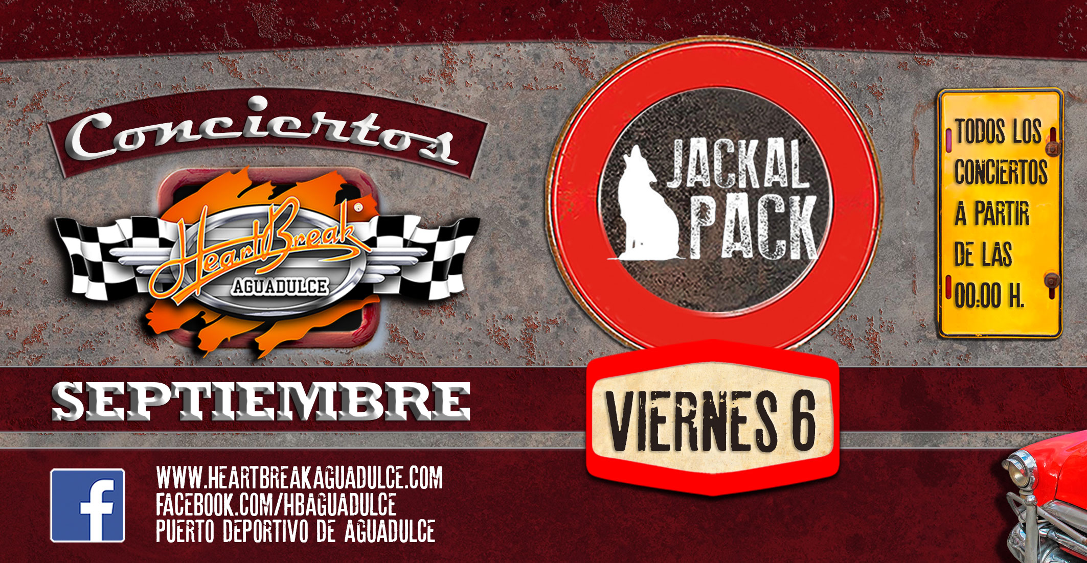 Concierto de Jackal Pack