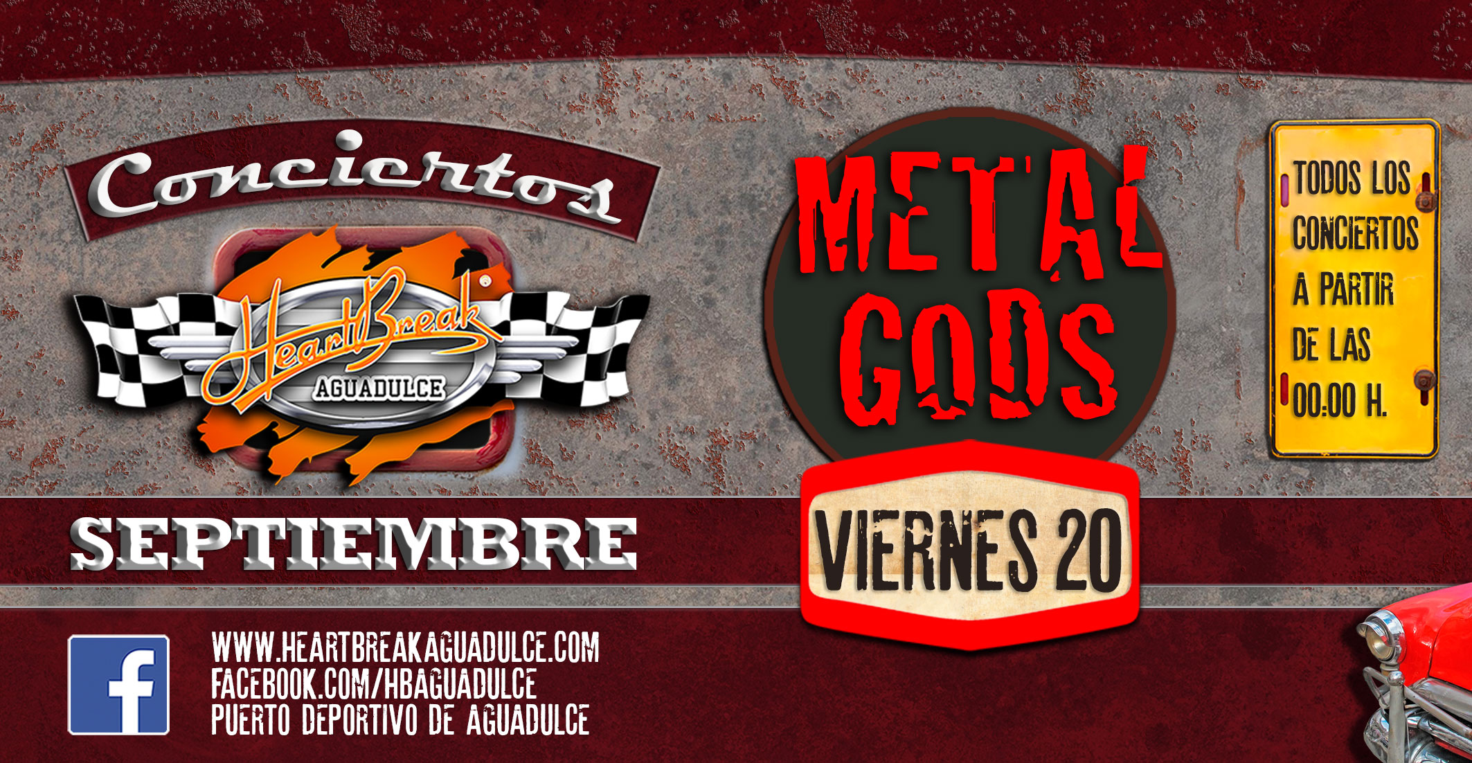 Concierto de Metal Gods