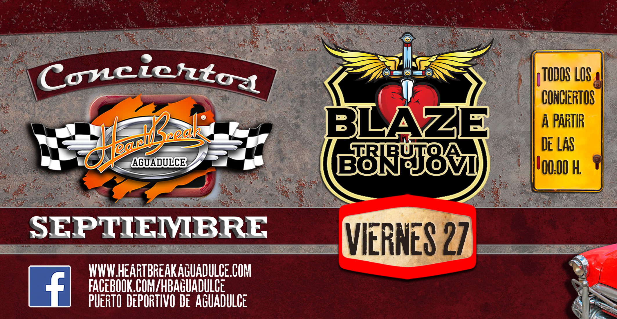 Concierto de Blaze Tributo Bon Jovi