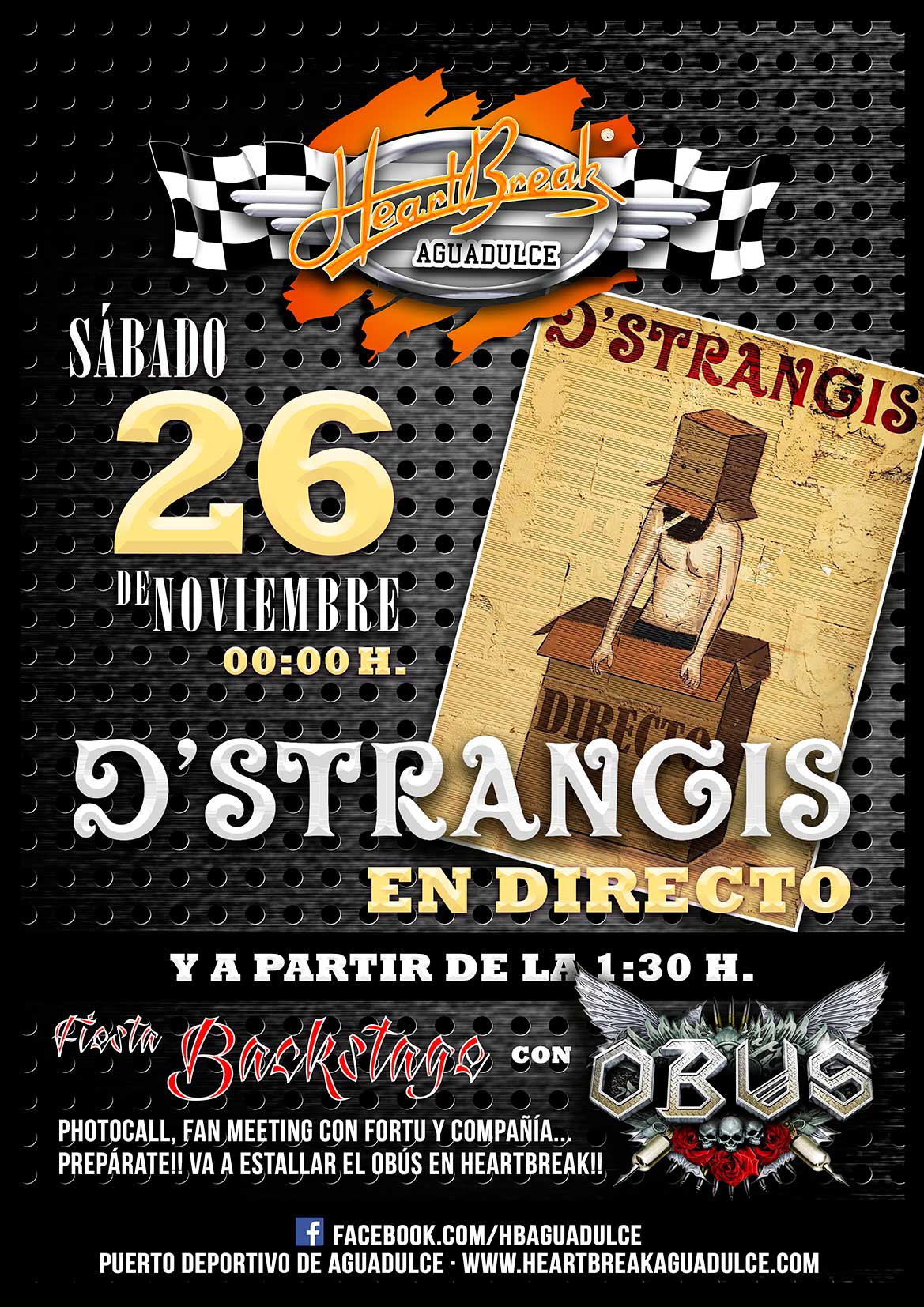 D´strangis y Fiesta Backstage