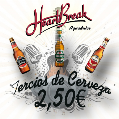 Tercios de cerveza a 2€ Tercios de cerveza a 2€
