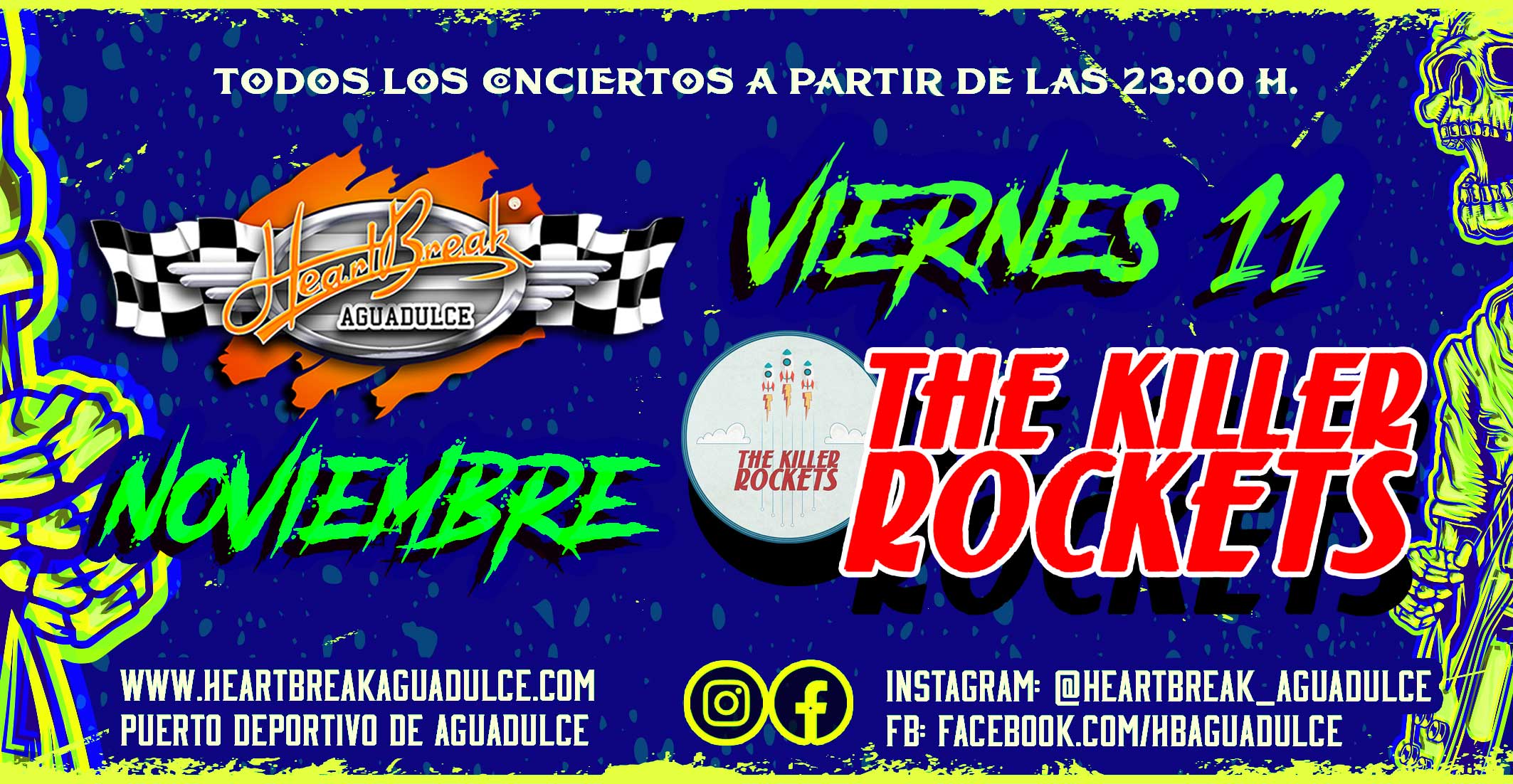 Concierto de The Killer rockets