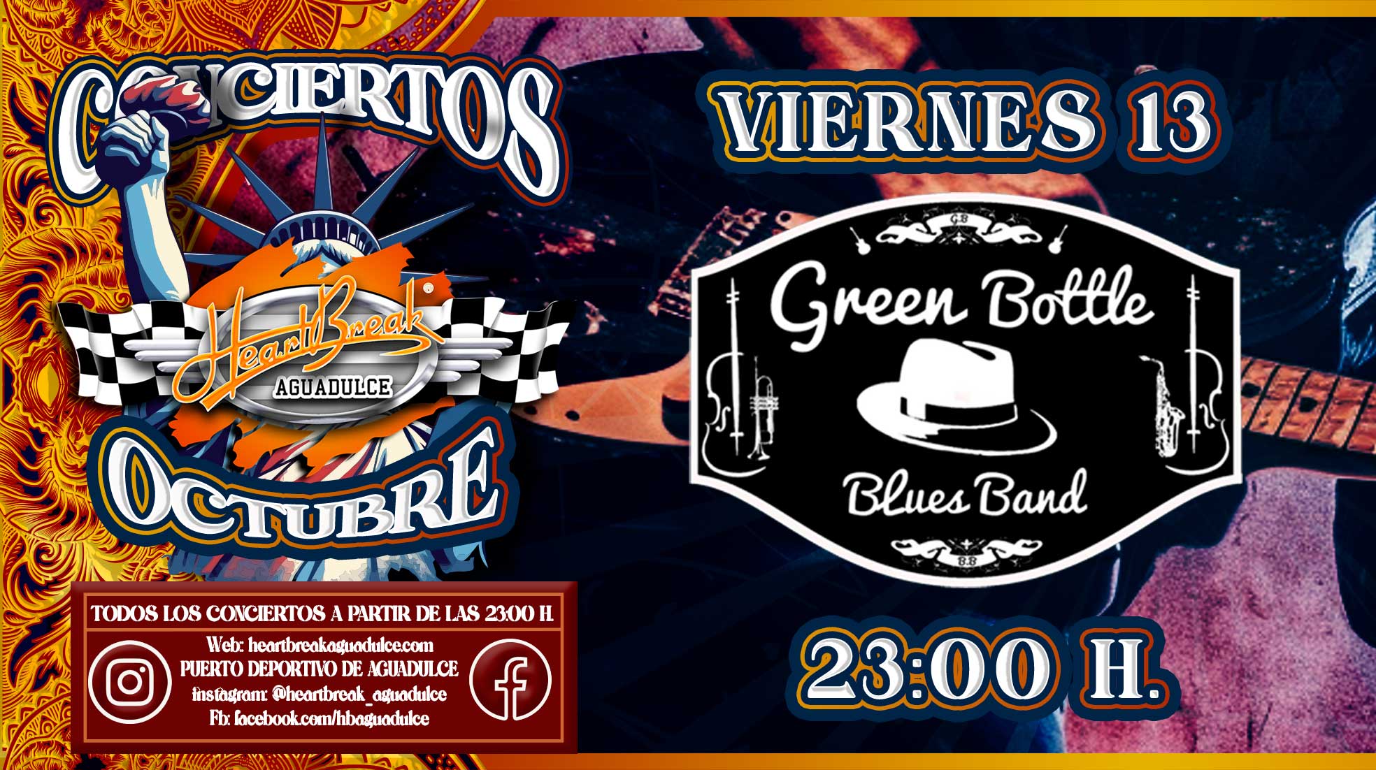 Concierto de Green Bottle Blues Band