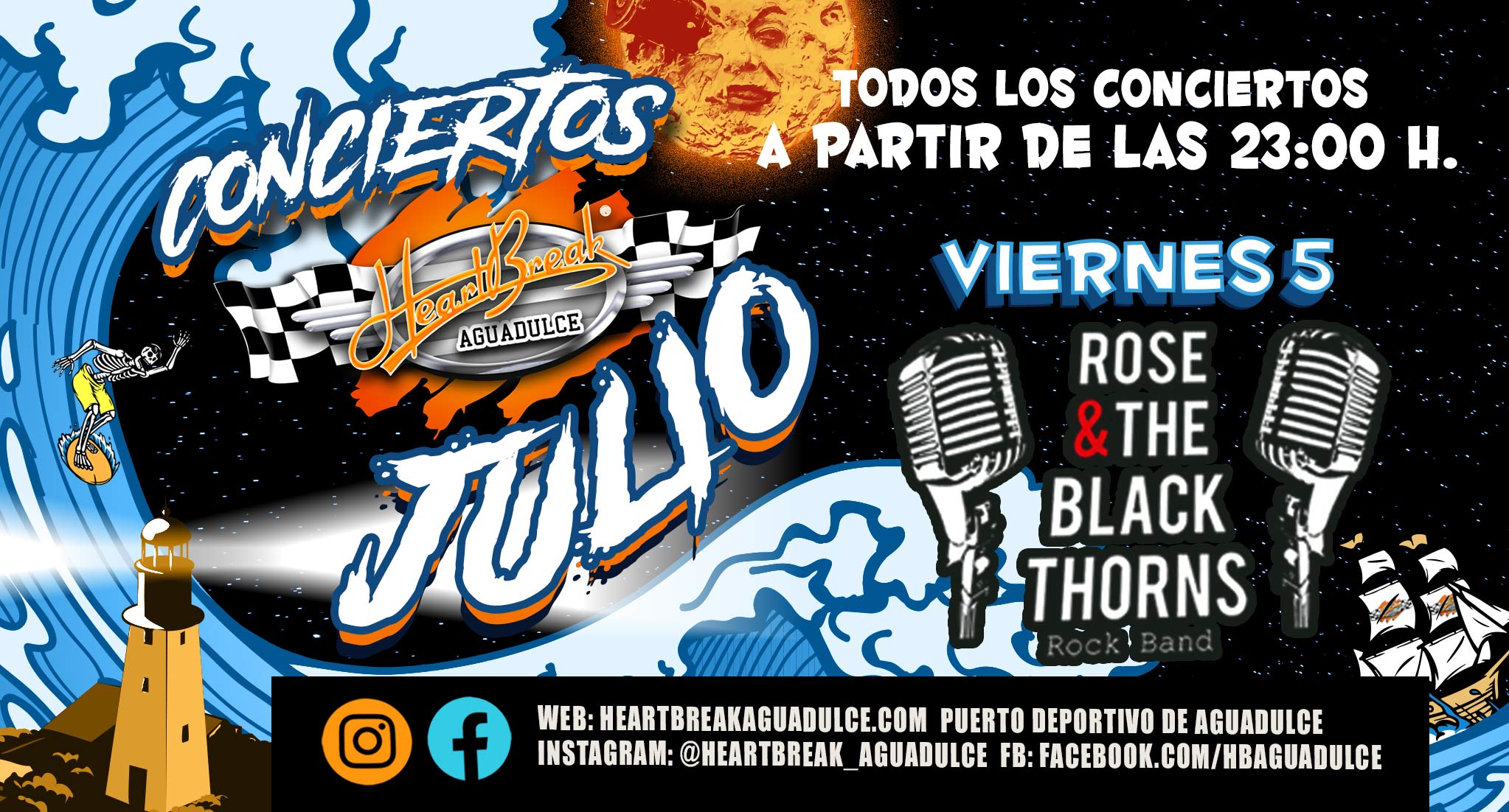 Concierto de Rose & The Black Thorns