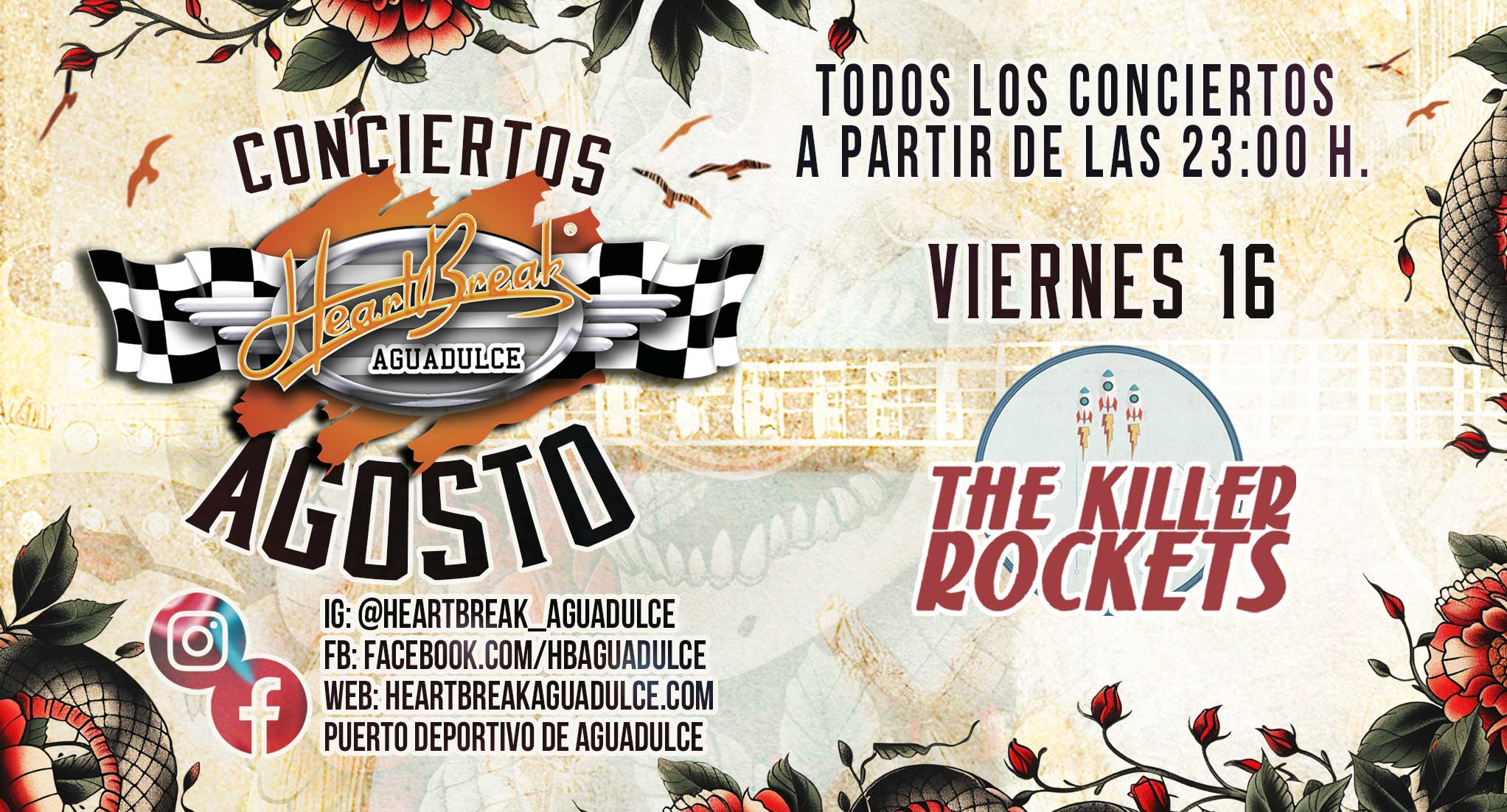 Concierto de The Killer rockets