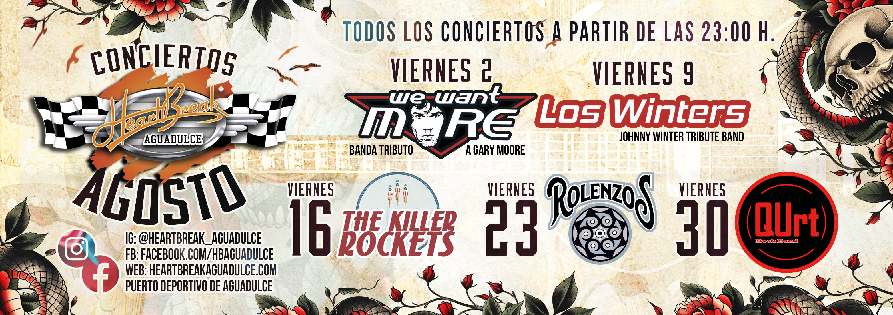 Concierto mes de Agosto