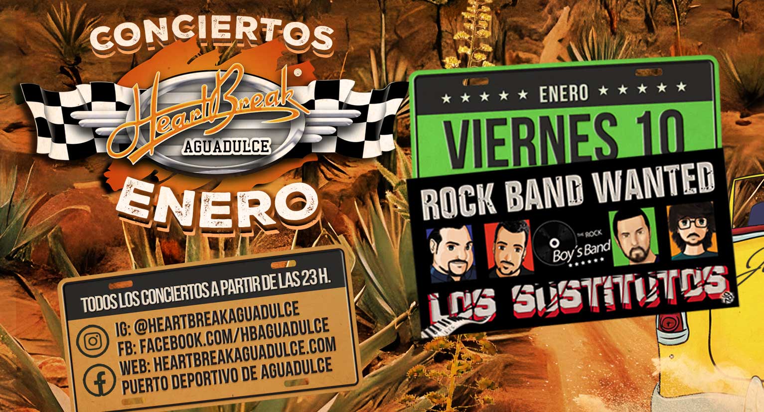 Concierto de Los sustitutos