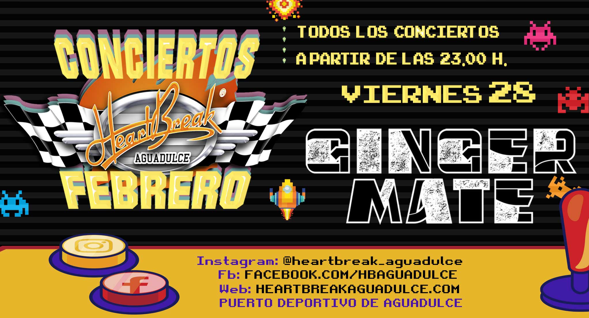 Concierto de Ginger Mate