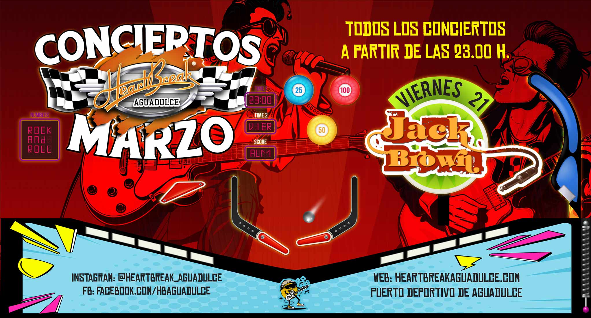 Concierto de Jack Brown Rock