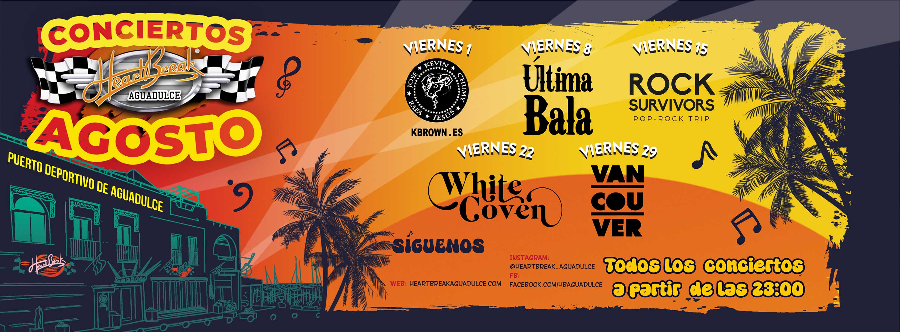 Concierto mes de Agosto