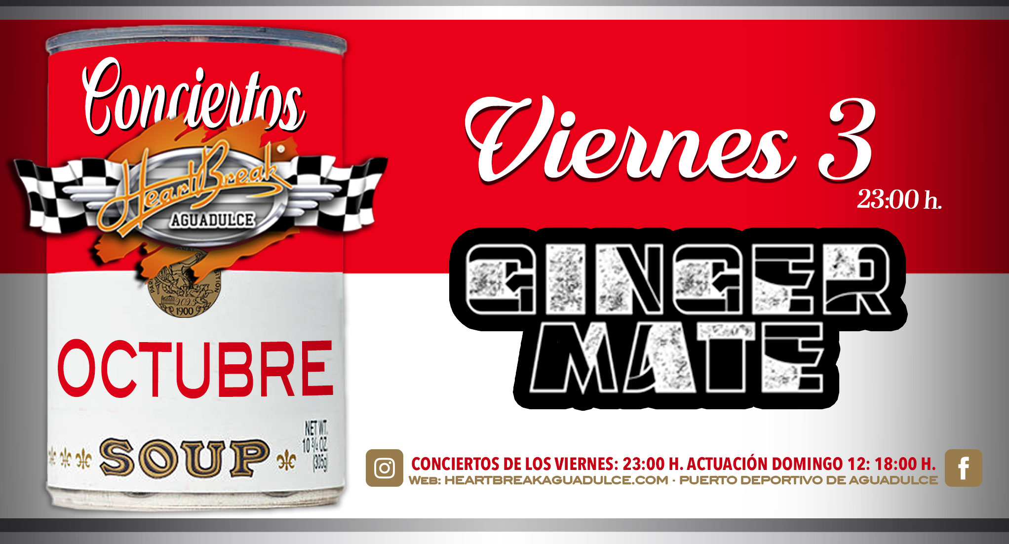 Concierto de Ginger Mate