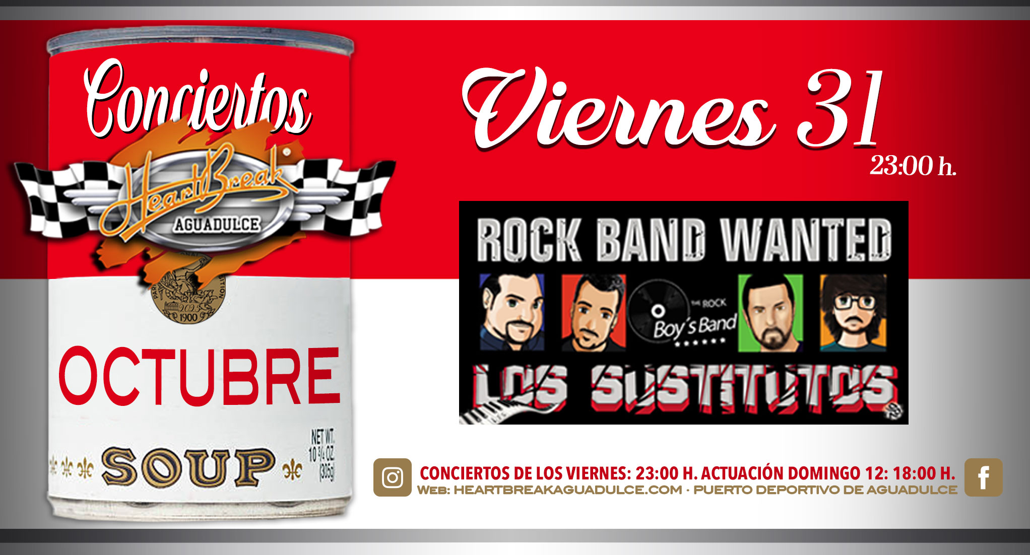 Concierto de Los sustitutos