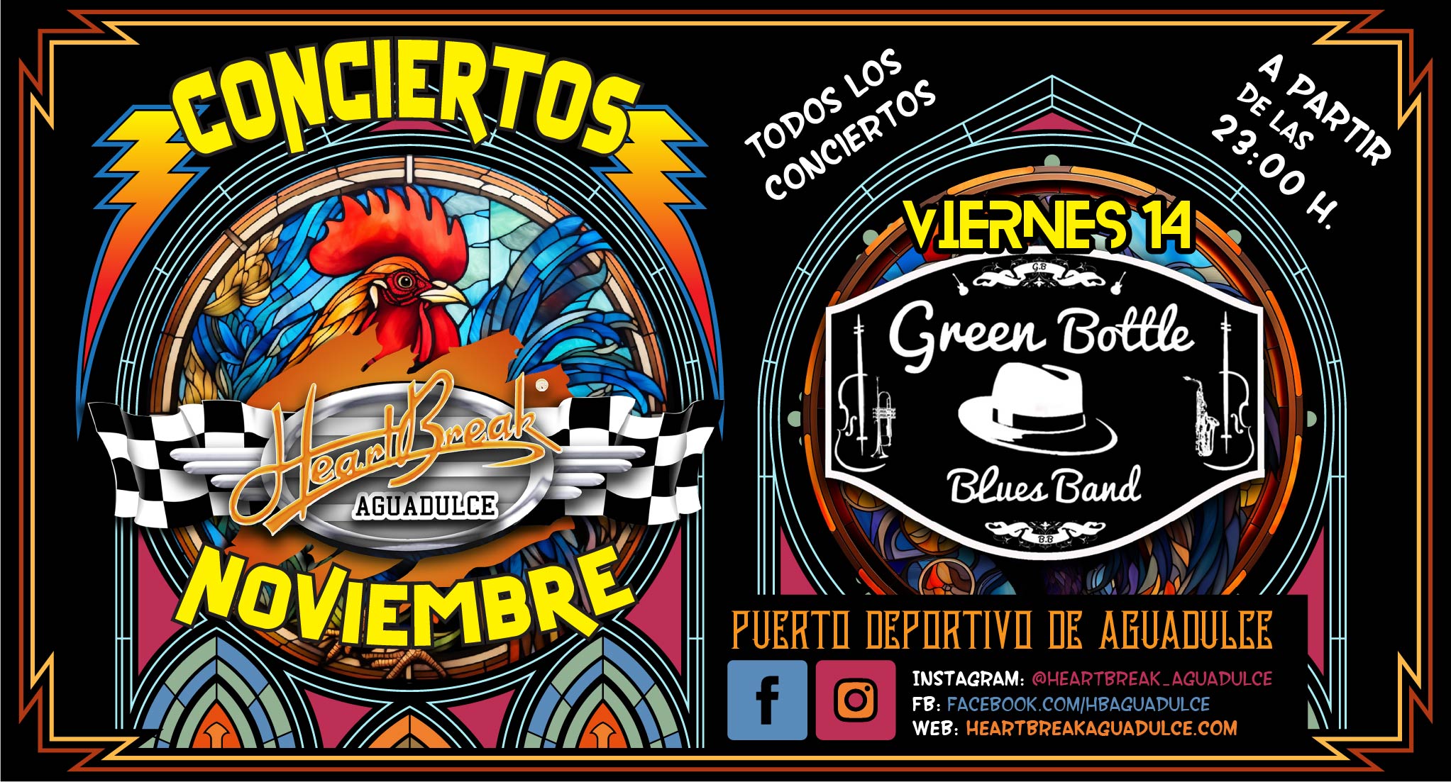 Concierto de Green Bottle Blues Band