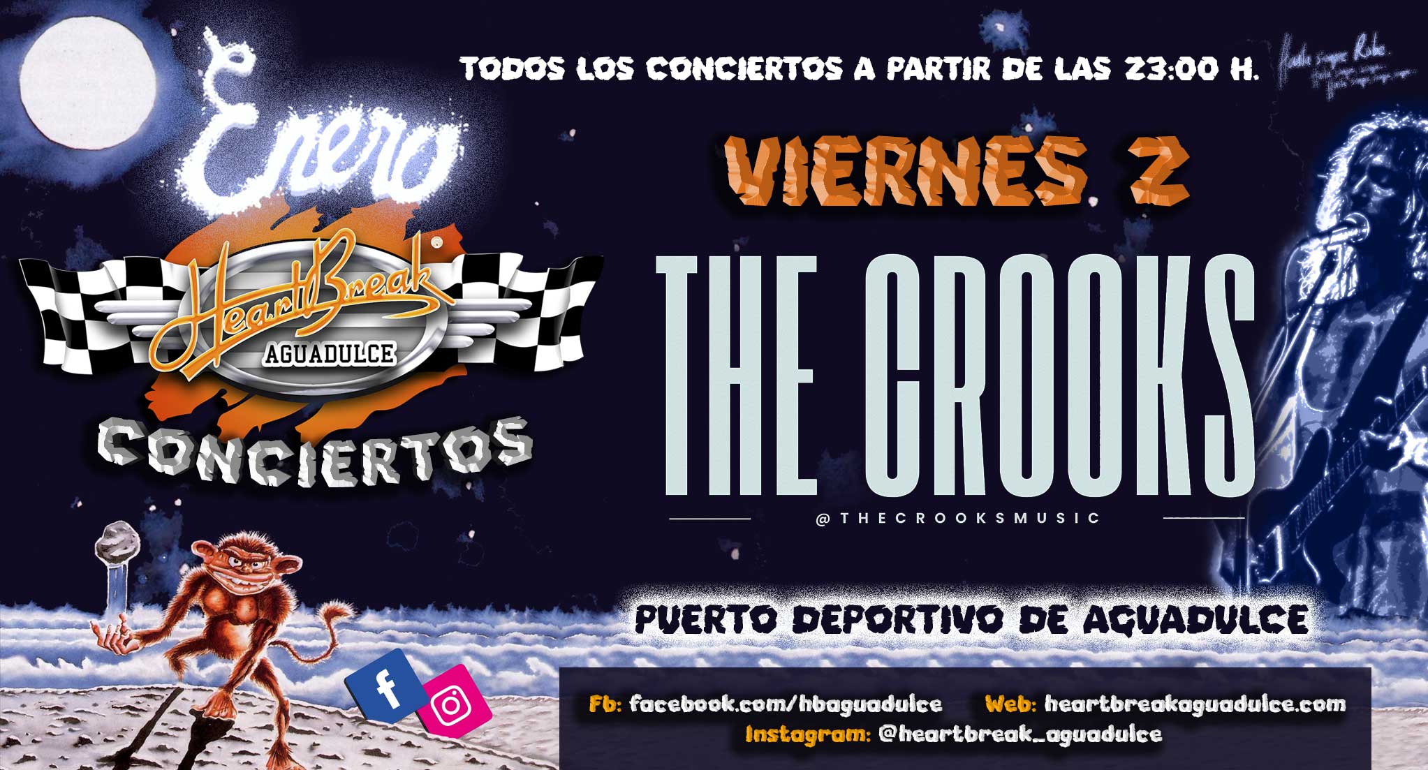 Concierto de The Crooks