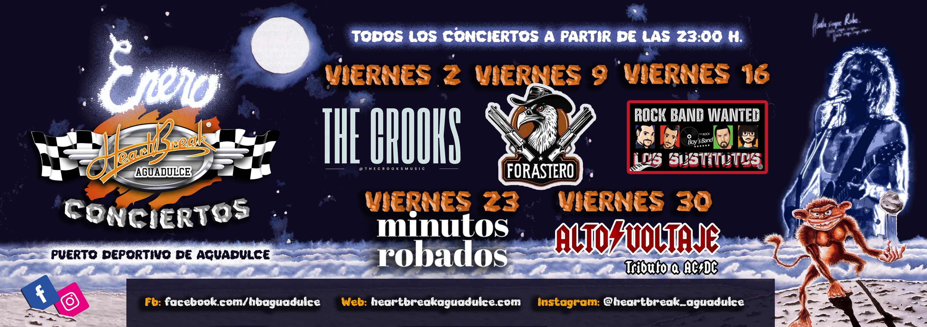 Concierto mes de enero