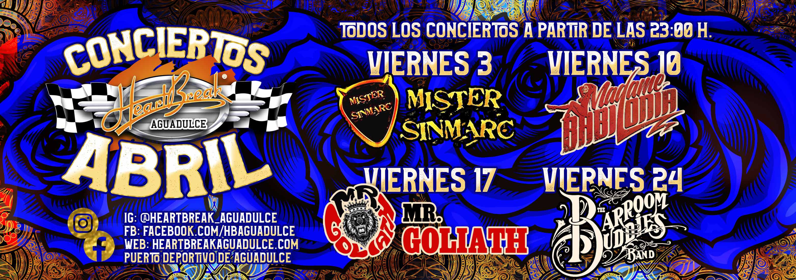 Concierto mes de Abril