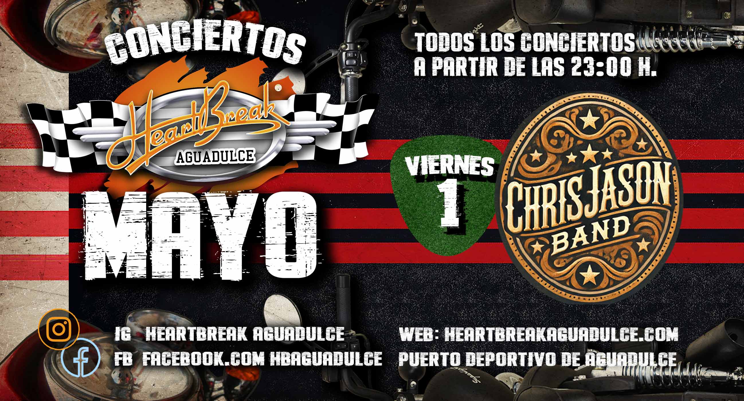 Concierto de Chris Jason Band