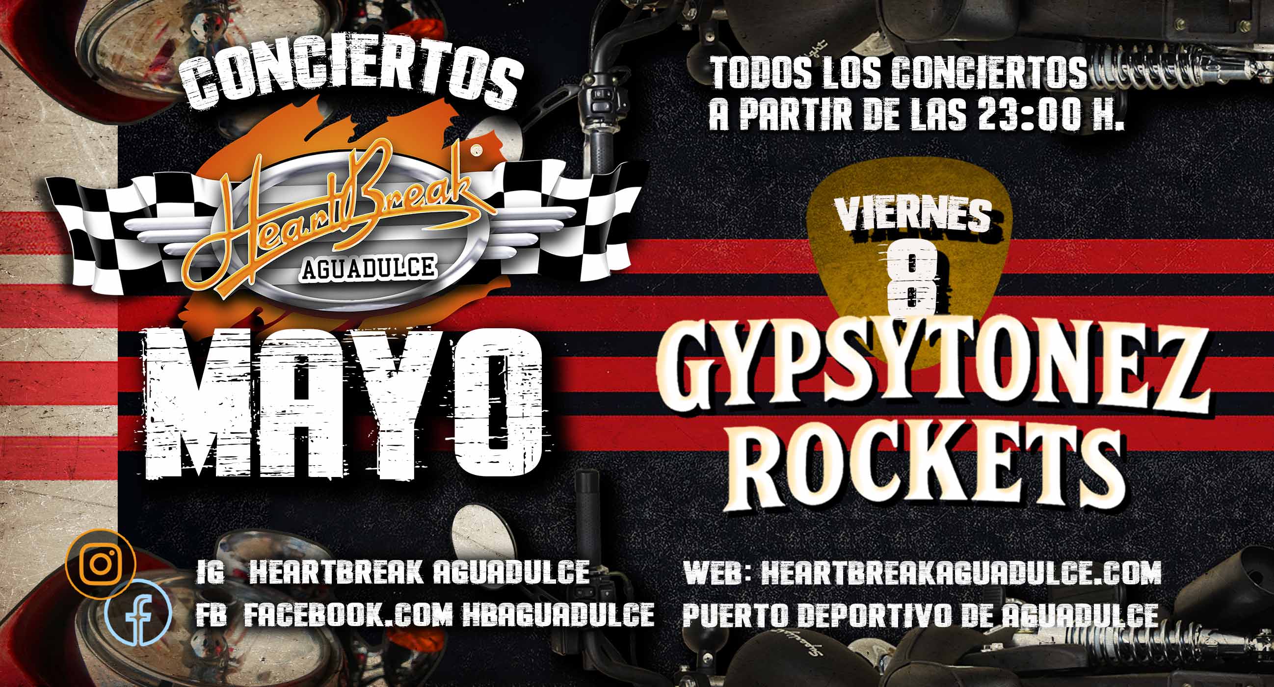 Concierto de Gypsytonez Rockets