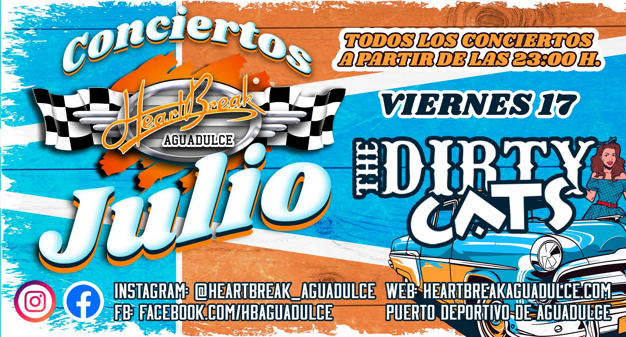 Concierto de The Dirty Cats
